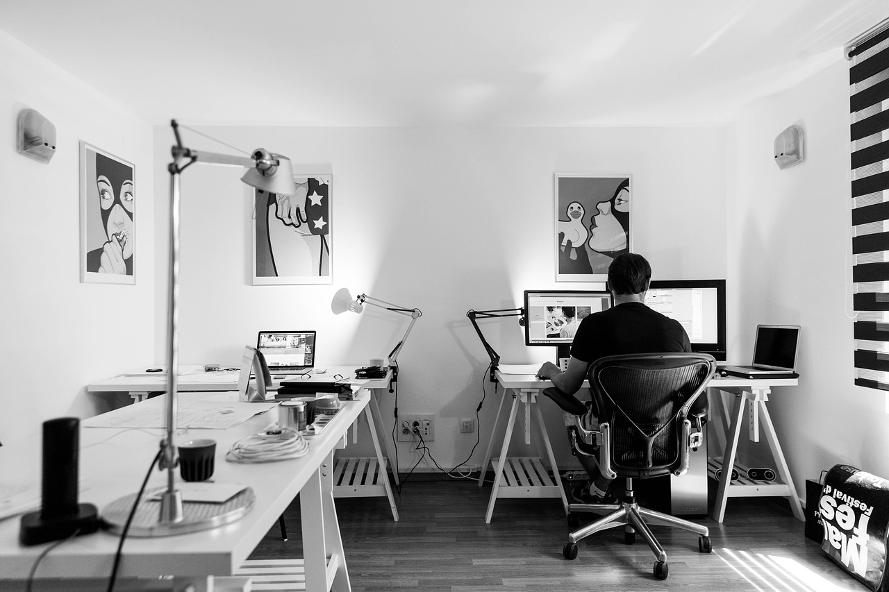 Office, work, desk — Anywhere, Anytime Access: Empowering Productivity with Free Online Notepad